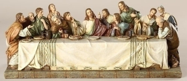 Last Supper Sculpture By Leonardo Da Vinci